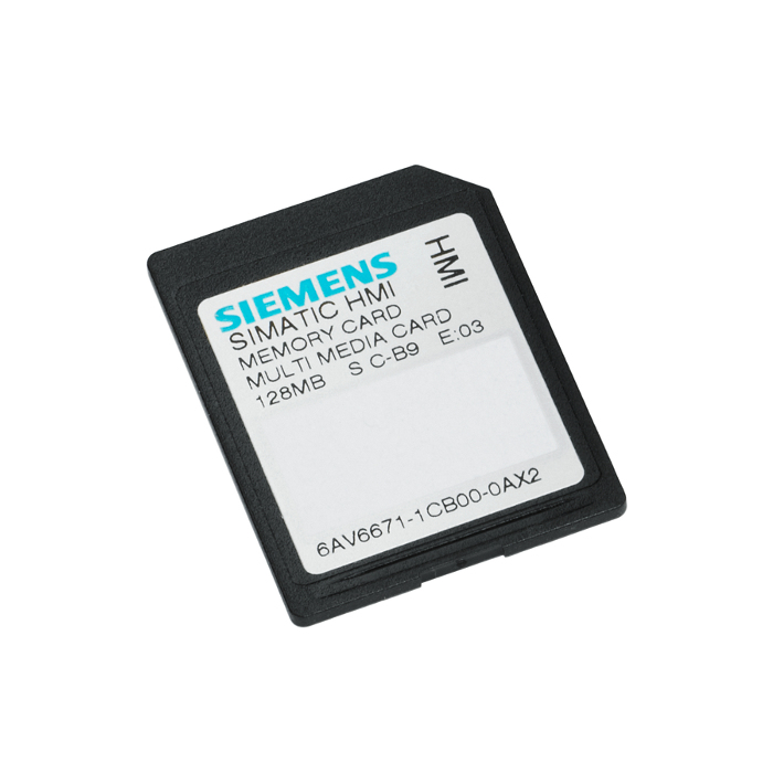 MMC CARD 128 MB FOR HMI Panel - 6AV6671-1CB00-0AX2