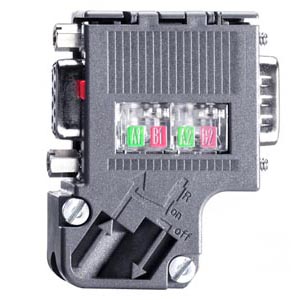 SIMATIC DP, BUS CONNECTOR FOR PROFIBUS UP TO 12 MBIT/S90 DEGREE ANGLE, WITHOUT PG SOCKET - 6ES7972-0