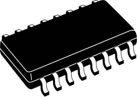 Isolator, digital, bus, 5/0, 110Mbps, SOIC16(W), IL260E