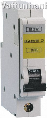 MCB,QO,1 pole,C,10kA,40A operating current