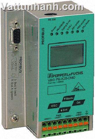 Communication, Actuator Sensor Interface (AS-i), Profibus-DP Gateway, single network, VBG-PB-K20-D