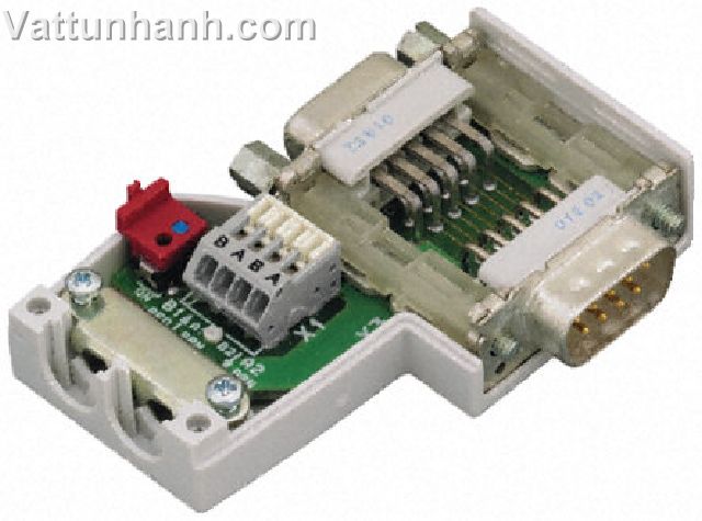 Connector, fieldbus, with D-sub female connector, 9way