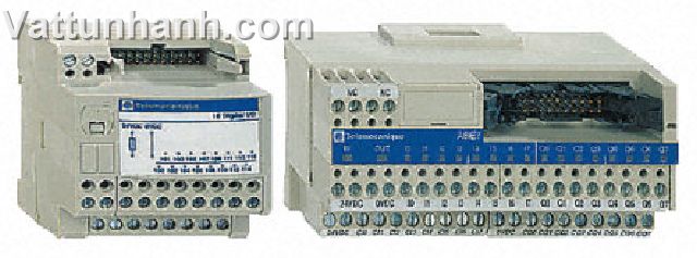 PLC, interface w/isolator, connection base, passive, telefast 2, 2 terminal, 16 ch, 0.5A, 24Vdc, ABE