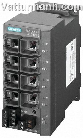 SCALANCE X108POE UNMANAGED IE SWITCH