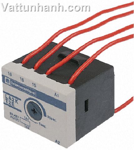 Contactor, timer, On delay, k, 24-48V